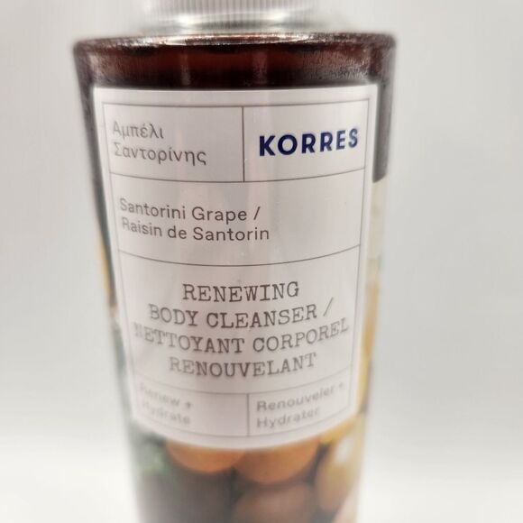 Korres Renewing Body Cleanser Renew and Hydrate Santorini Grape 8.45 fl.oz. - Picture 2 of 5